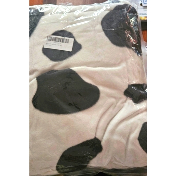 Cow Blanket Hoodie Oversized Sherpa. - Picture 5 of 7